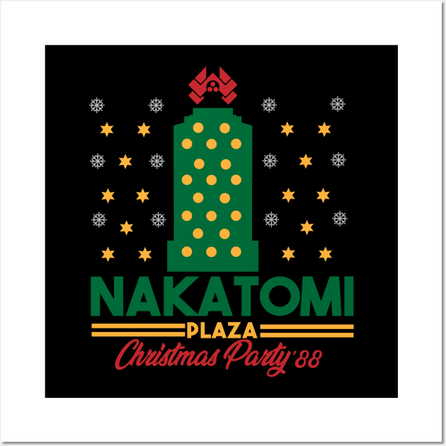 Nakatomi Plaza Xmas Party 88 Wall Art by SuperEdu